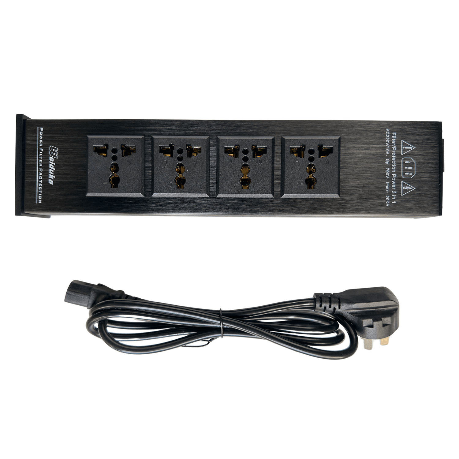 Bộ lọc nguồn điện audio Weiduka AC 2.2 mới