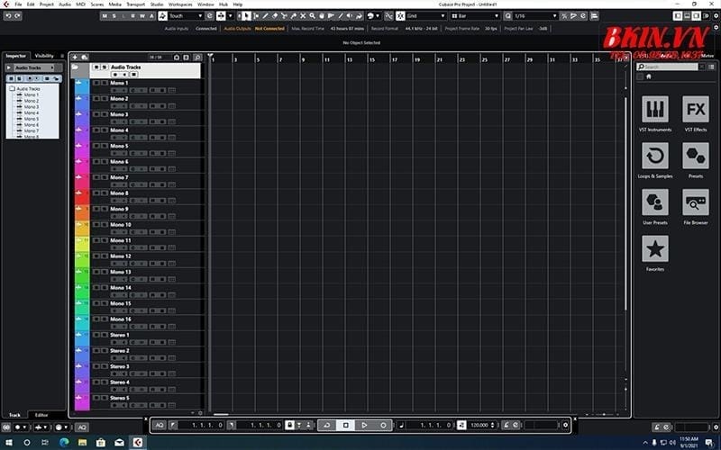 Hướng dẫn cài tải và cài đặt cubase 11 Full Cờ rắc 21