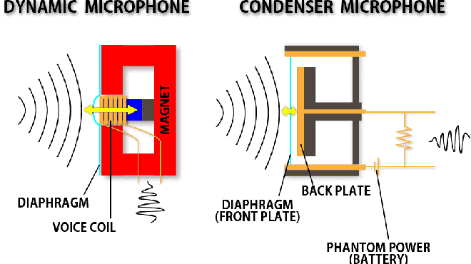 Khác nhau micro dynamic và condenser 4