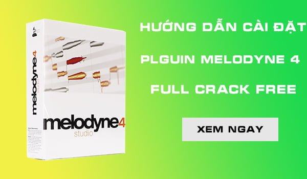 Melodyne 4 full crack phần mềm chỉnh nhạc 1