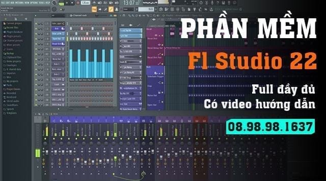 Phần mềm Fl Studio thu âm làm nhạc full cờ rắc 19