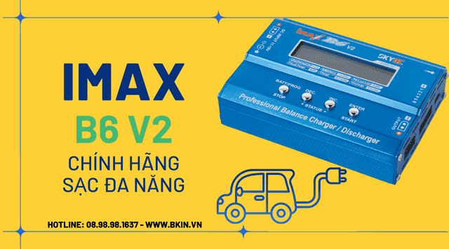 Sạc Imax B6 V2 chính hãng SKYRC 7