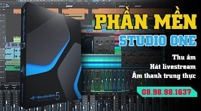 Tải phần mềm thu âm Studio One 21