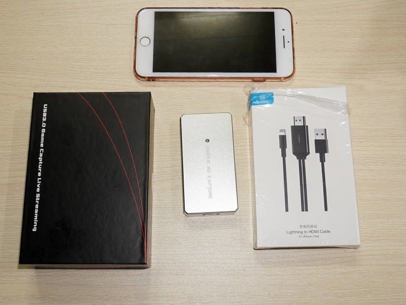 Thiết bị cần livestream điện thoại lên máy tính