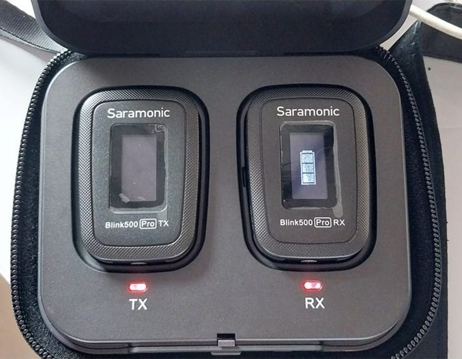 Dịch vụ sửa micro Saramonic blink500 pro lỗi không lên màn hình 5