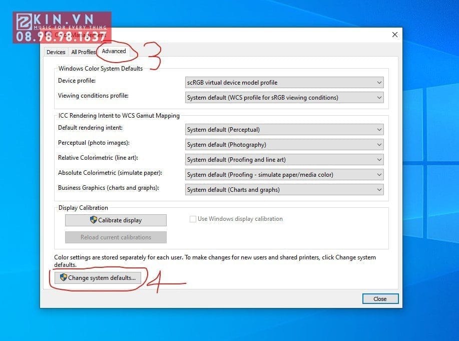 Hướng Dẫn Cài Đặt Profile Màu cho Windows 5