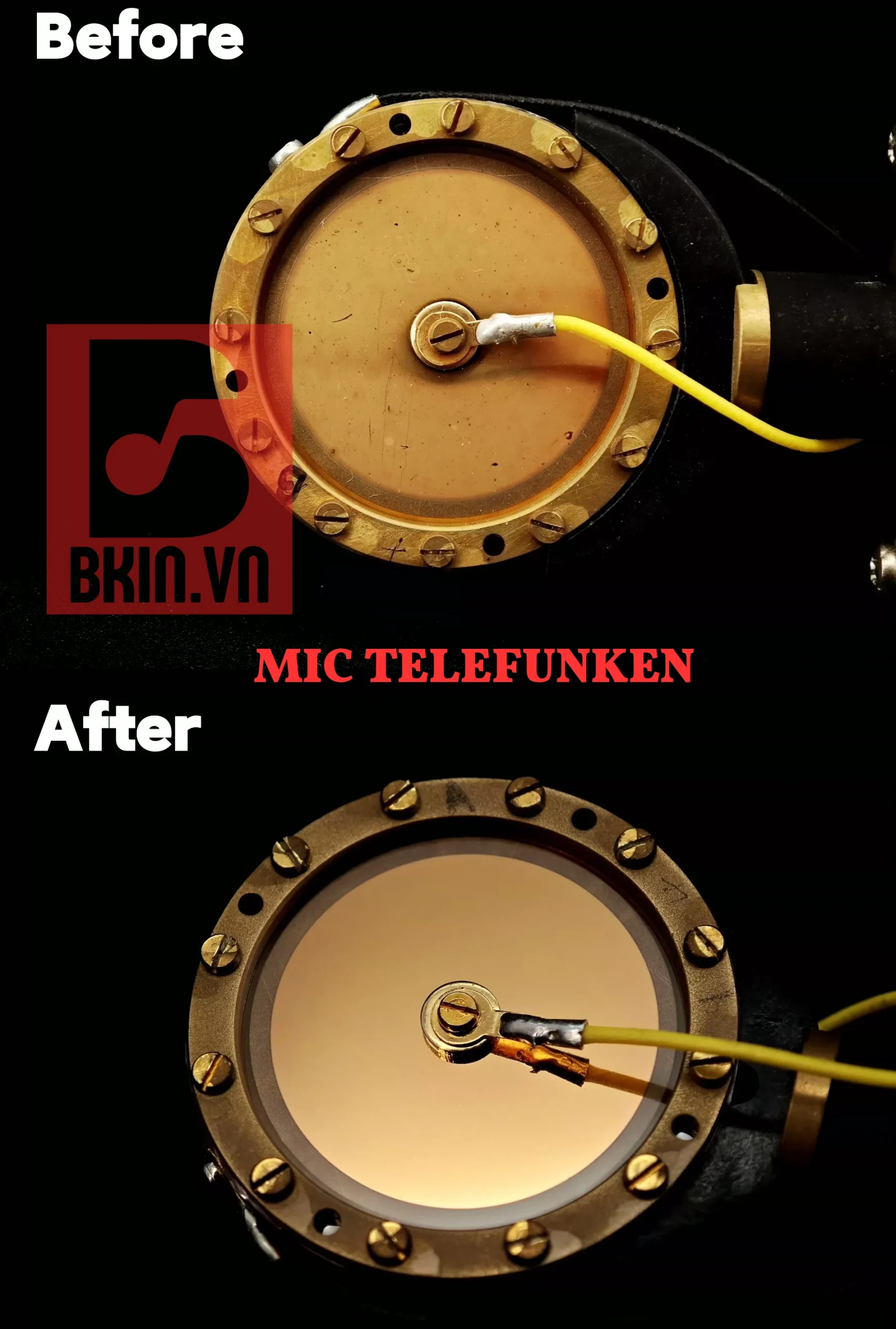 Phục Hồi Capsule Gốc Căng lại màng thu Microphone Thu Âm 7