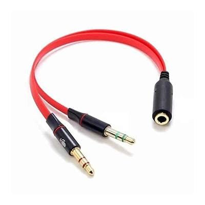 Dây cáp chia tai nghe và micro điện thoại