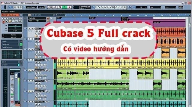 Phần mền thu âm cubase 5 miễn phí full crack 19